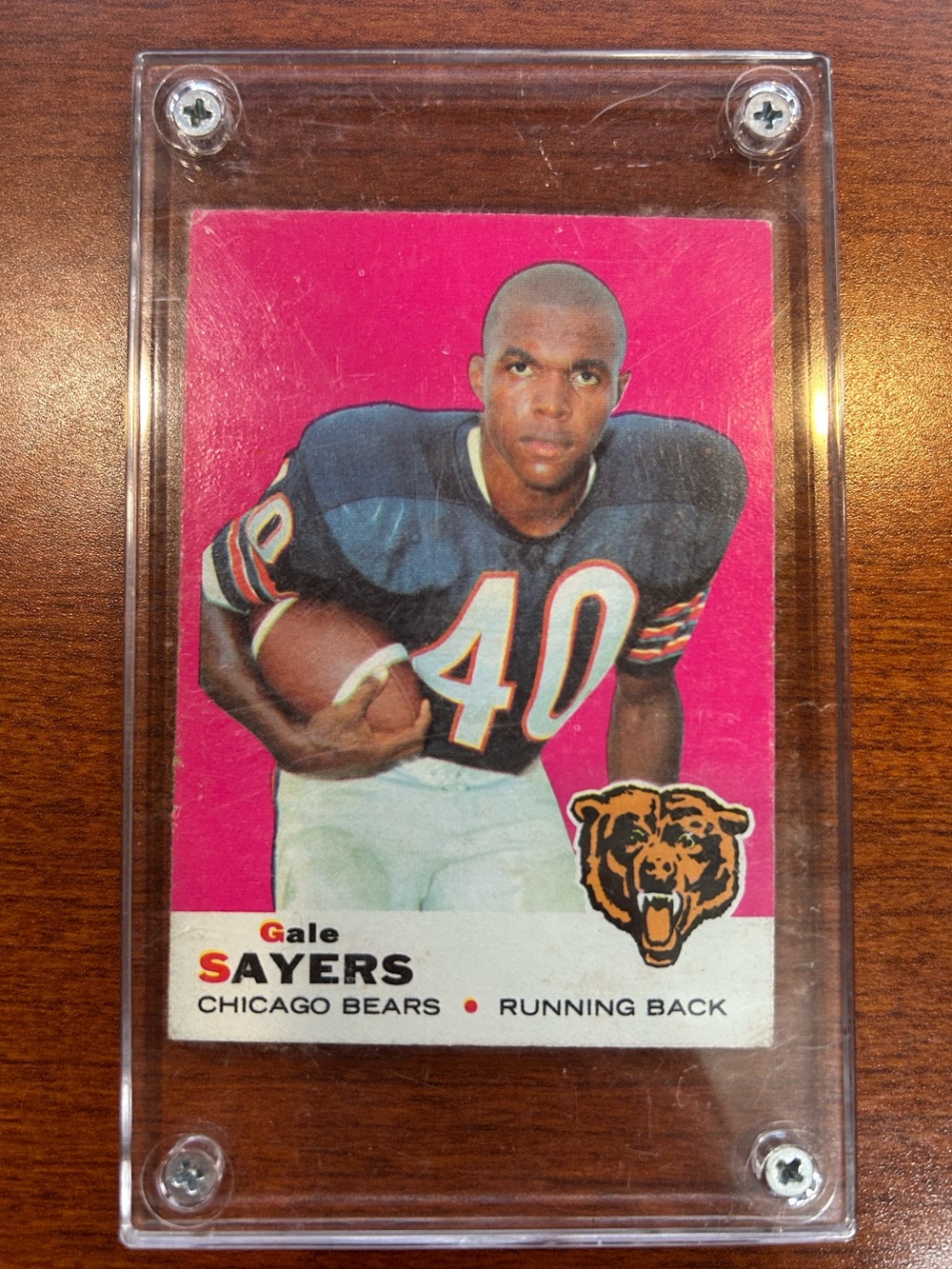 1969 Gale Sayers Topps #51 Card - Picture 2 of 3